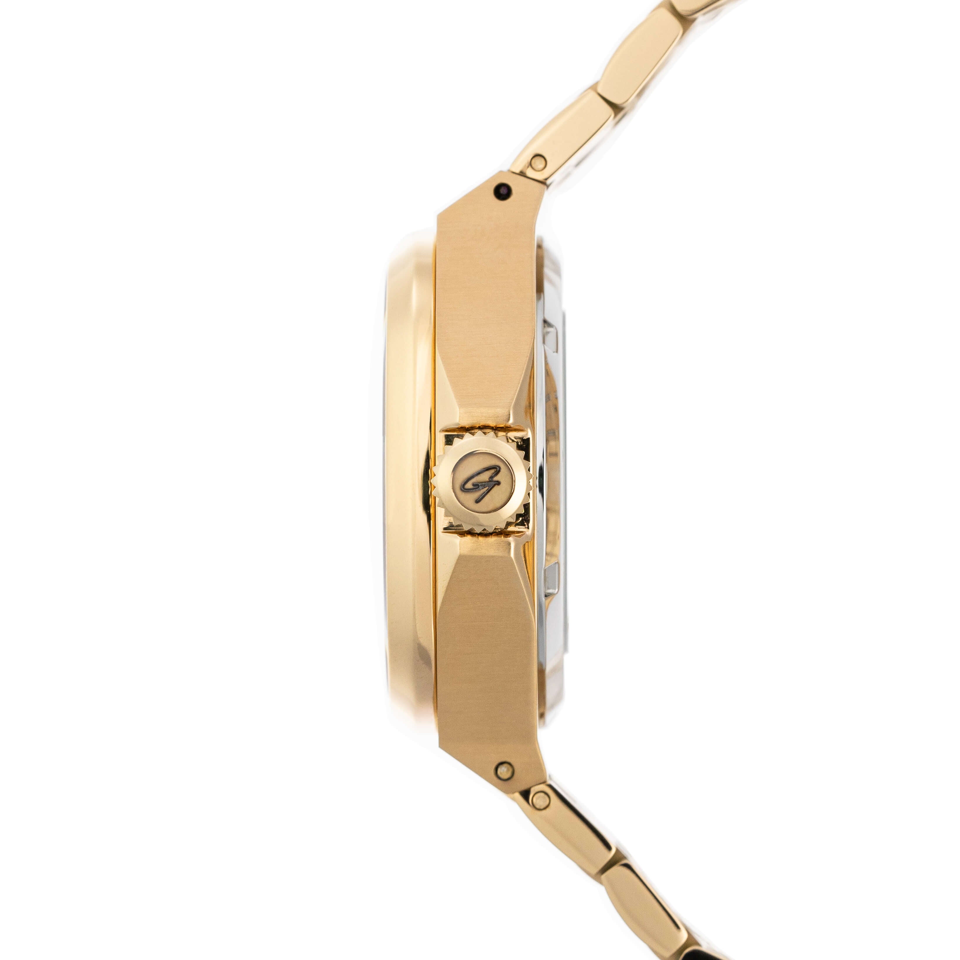 Gatsby Baldwin – Gold Automatic Watch with Gold Dial & Skeleton