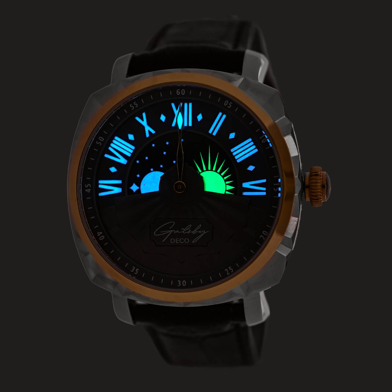 12inchLP／ Autobiography In Jaz Black & Gold Jazzy Watch | Swiss Automatic & Day & Night